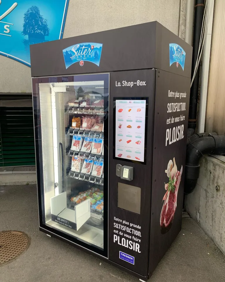 distributeur de viande pour boucherie