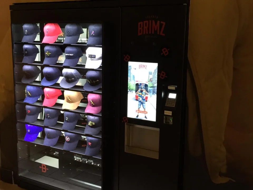 distributeur de vêtements