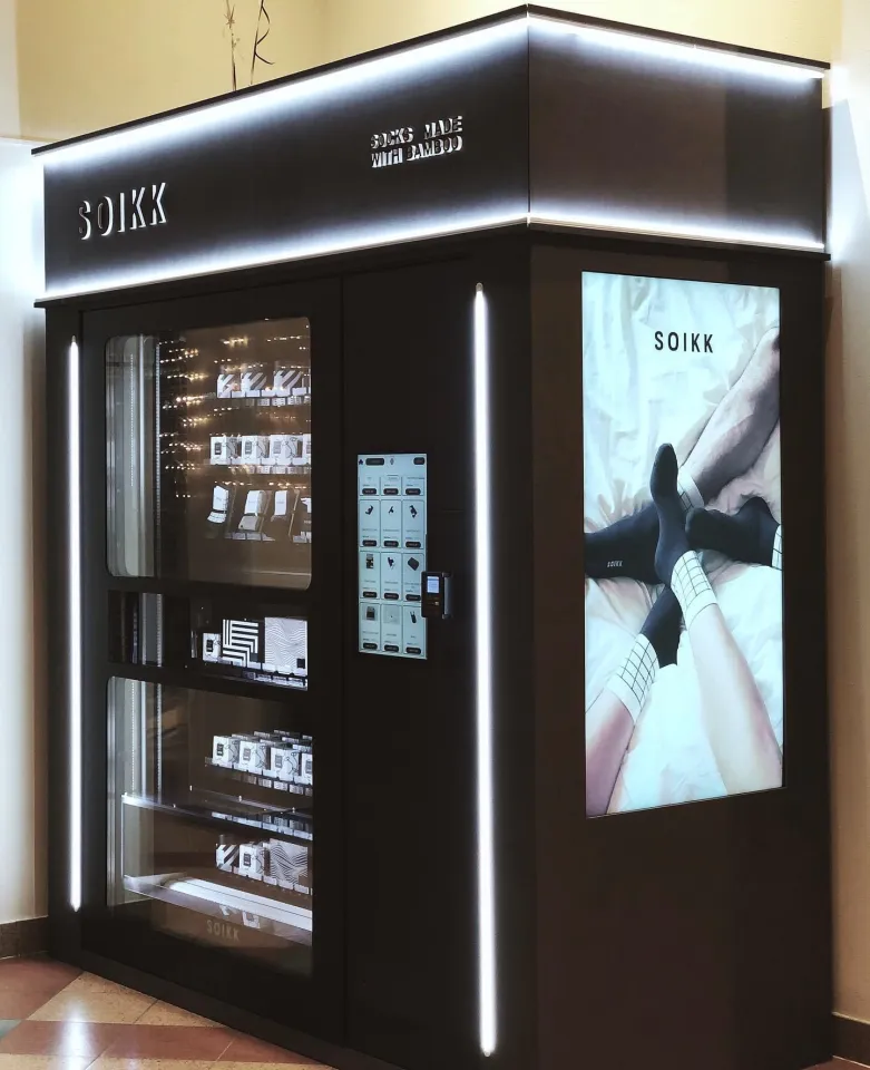 distributeur de vêtements