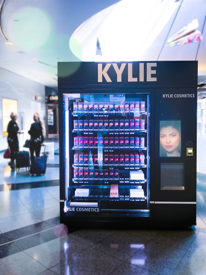 distributeur de produits de beauté