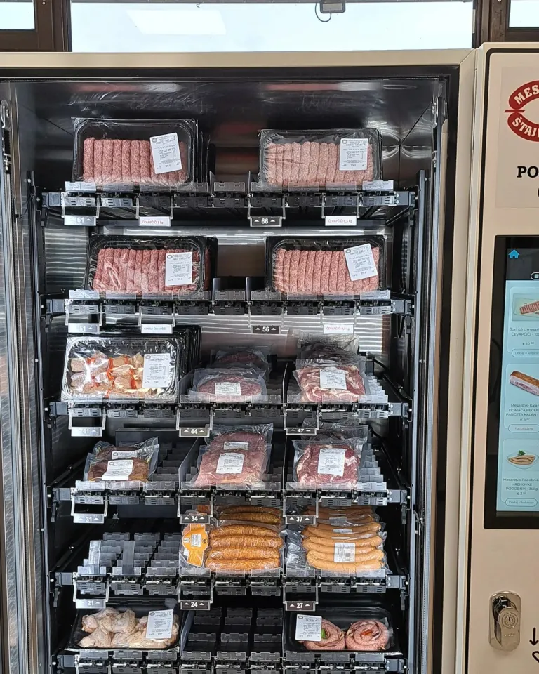 distributeur pour boucherie