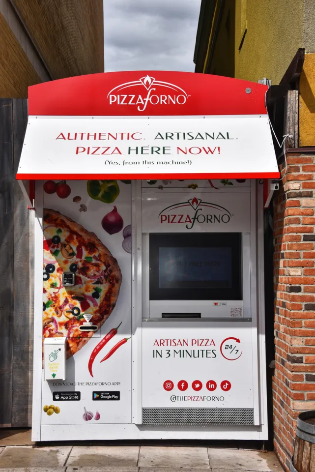 ditributeur pizzas