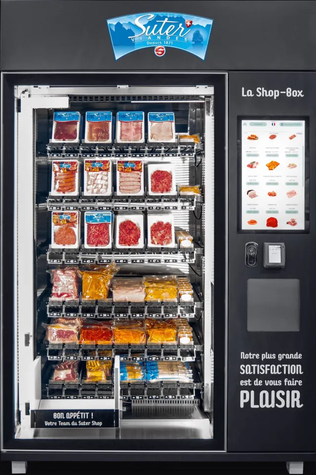 distributeur de viande