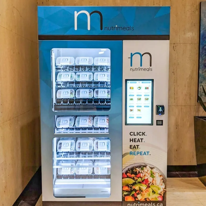 Distributeur automatique plats chauds